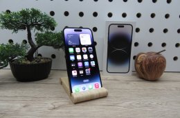 Apple iPhone 14 Pro Max - Space Black - Használt, karcmentes