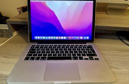 Macbook Pro Retina (2015| i5 2.7gHz, 8Gb, 256 ssd,) magyar!