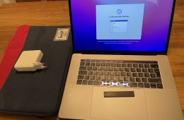 MacBook Pro 15″, 2017., i7 -2,6 GHz, 16 GB RAM, 512 GB SSD, TouchBar, magyar bill.