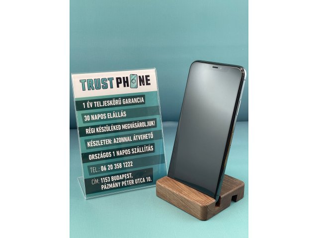 !! 1 ÉV GARANCIA !! iPhone 11 Pro Max Midnight Green 64 GB – TRU8162 – 93% AKKU