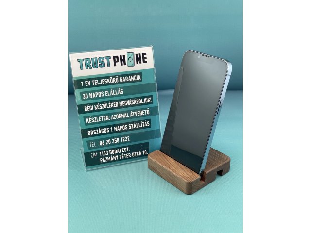 !! 1 ÉV GARANCIA !! iPhone 13 Pro Blue 256 GB – TRU8258 – 99% AKKU