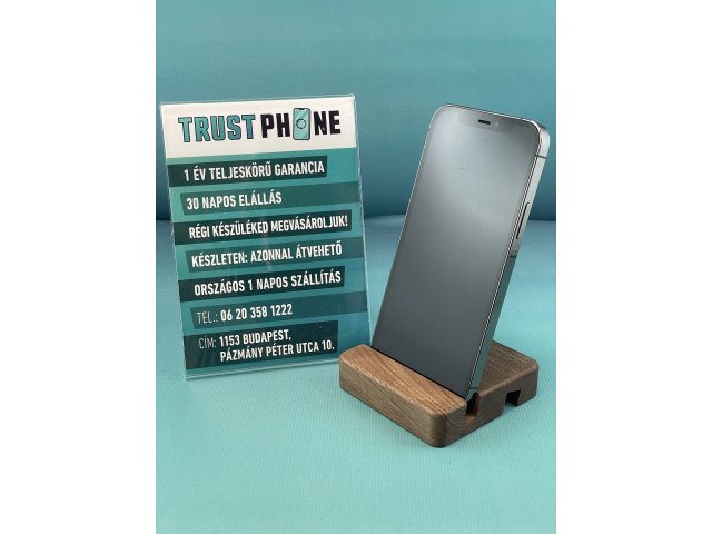 !! 1 ÉV GARANCIA !! iPhone 12 Pro Graphite 128 GB – TRT004 – 100% AKKU