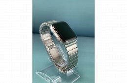 !! 1 ÉV GARANCIA !! Apple Watch Series 7 45mm Wifi+Cell  Stainless Steel Silver – TRT081