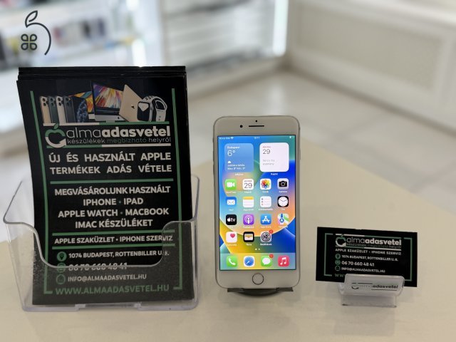 iPhone 8 Plus 256GB Független Használt/1-3 hónap gar./Akku 100%/p3883