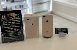 iPhone 8 Plus 64GB Független Újszerű/1-3 hónap gar./Akku 100%/p3884