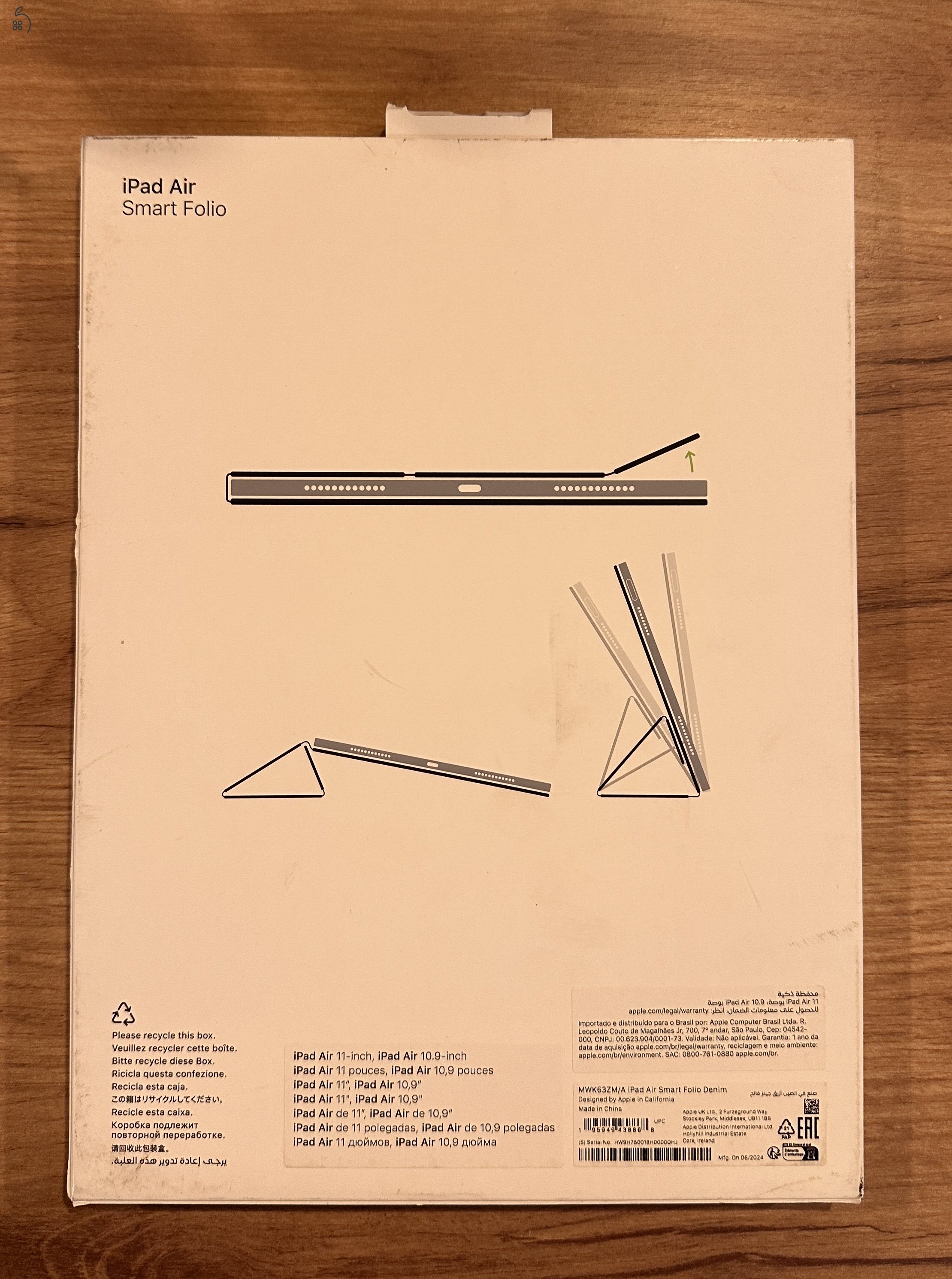 Smart Folio 11 hüvelykes iPad Airhez (M2) 