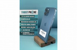 !! 1 ÉV GARANCIA !! iPhone 12 Pro Max Pacific Blue 128 GB – TRT054 – 100% AKKU