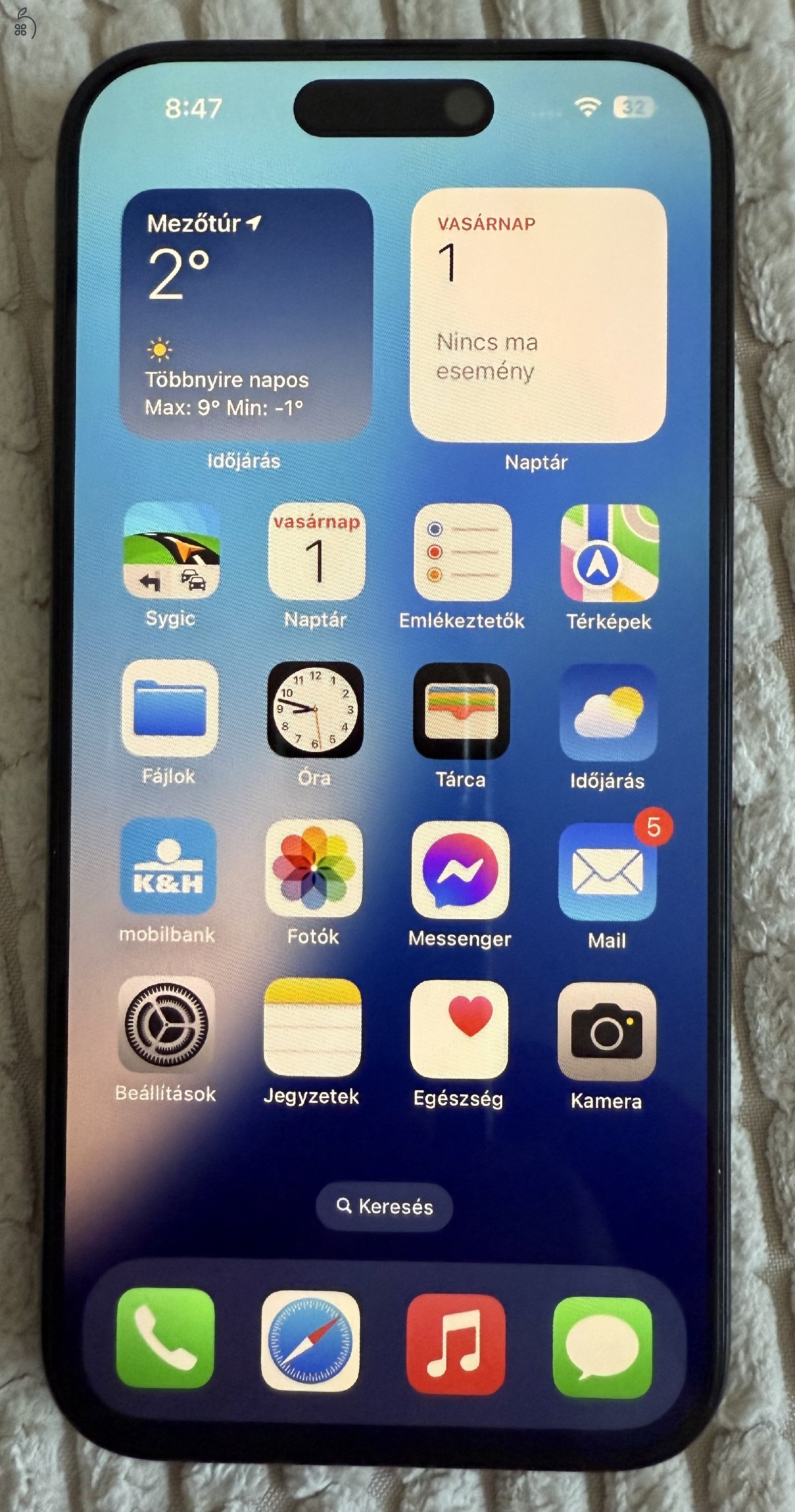 Apple iPhone 15 Pro 256GB Mobiltelefon 