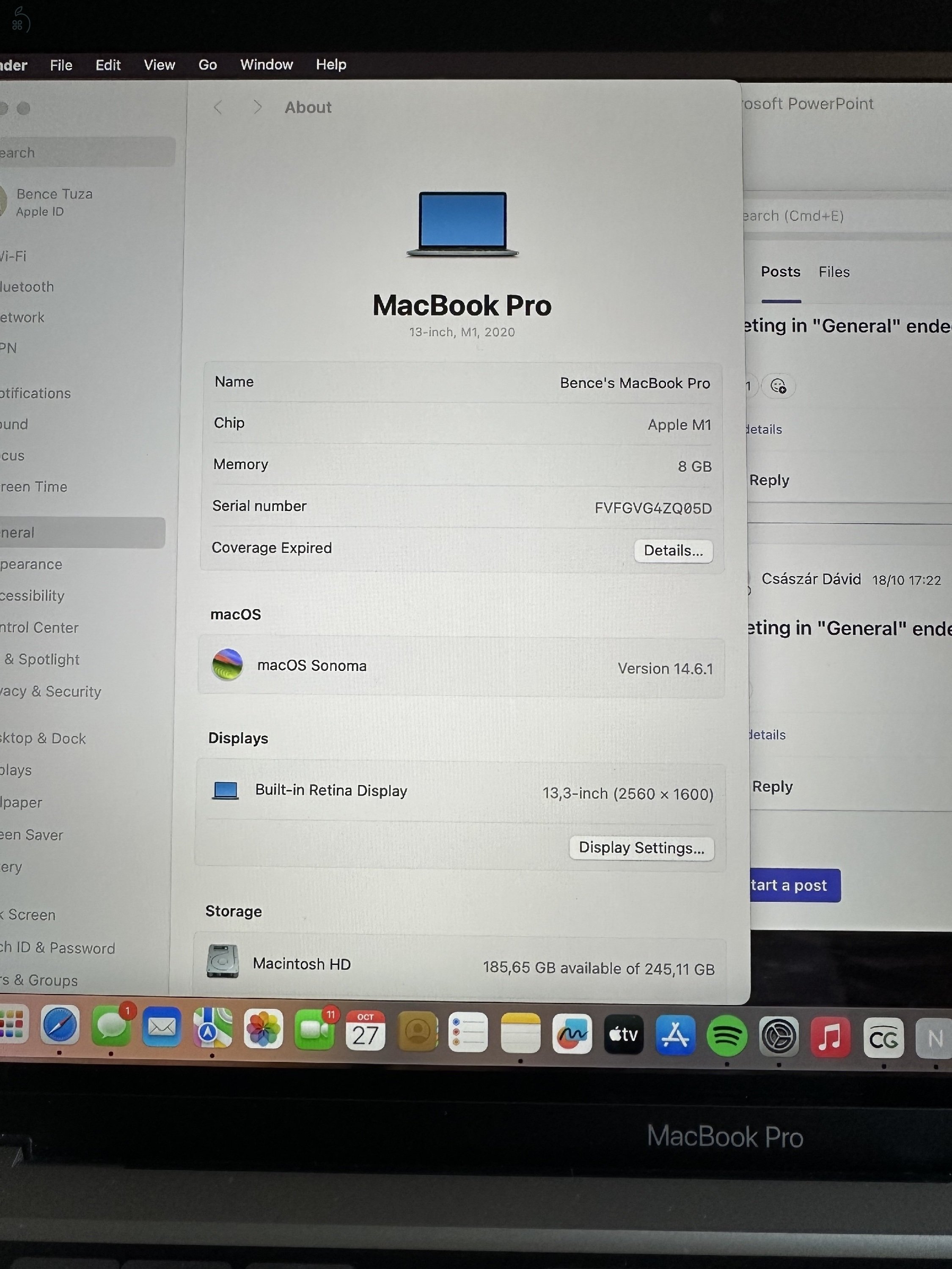 MacBook Pro 2020 M1