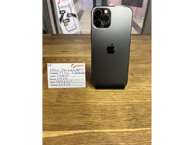 48. Apple iPhone 12 Pro - 128 GB - Grafit - 100% akkumulátor