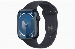 Apple Watch Series 9 Alu 45 Cellular Midnight - bontatlan - 1 év Apple garancia