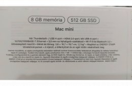 Apple Macmini M1 8GB memória/512 GB SSD