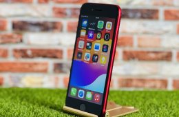 iPhone SE (2020) 128 GB PRODUCT RED szép állapotú - 12 HÓ GARANCIA - 044