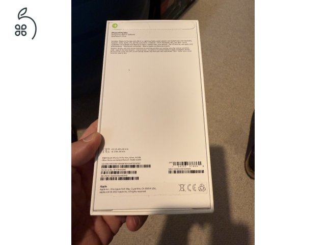 iPhone 14 Pro Max, 512 Gb, fehér, amerikai modell (csak e-sim), 80% akksi