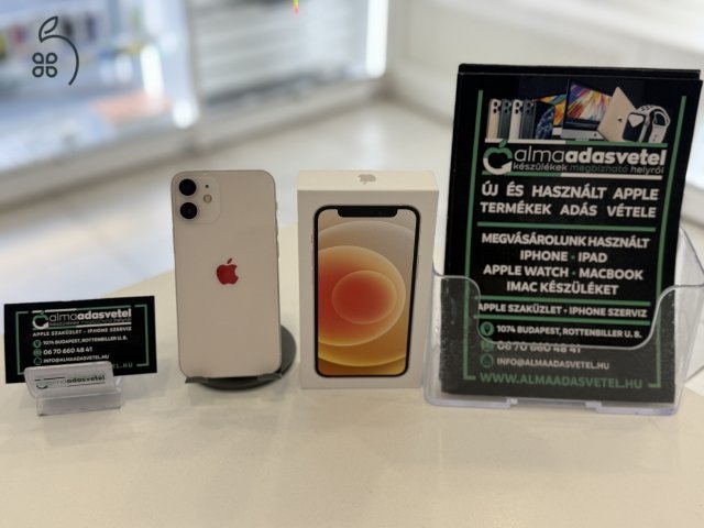 iPhone 12 Mini 64GB Független Mint Az Új/1-3 hónap gar./p3888