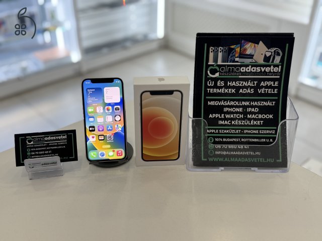 iPhone 12 Mini 64GB Független Mint Az Új/1-3 hónap gar./p3888