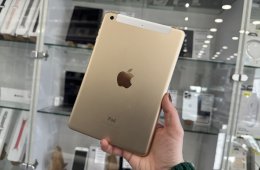 GARANCIÁS iPad Mini 3 Wifi+Cellular 16GB arany akku 85% (0/28)