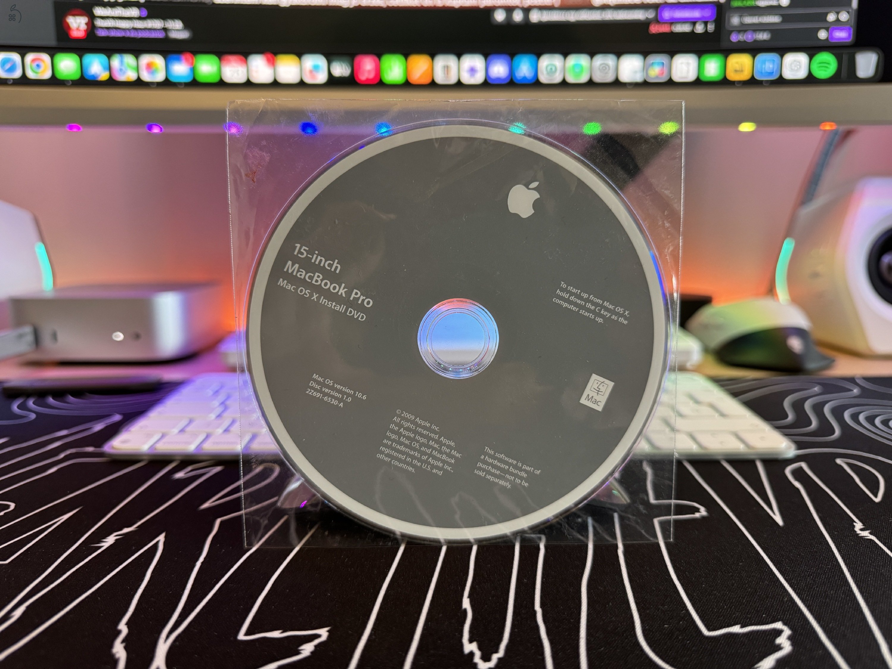 MacBook Pro Mac OS X 10.6 Install DVD - 2Z691-6530-A