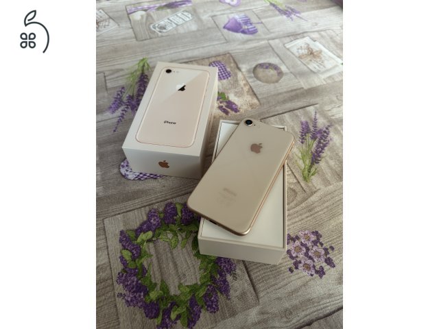 Apple iPhone 8 64Gb, Arany, Kártyafüggetlen, Gyári állapotú