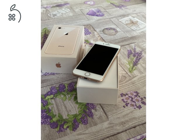 Apple iPhone 8 64Gb, Arany, Kártyafüggetlen, Gyári állapotú