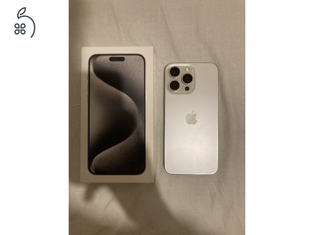 iPhone 15 Pro Max 256Gb Fehér Titán