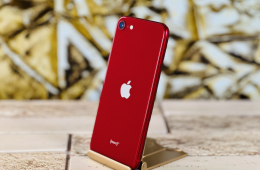 iPhone SE (2020) 128 GB PRODUCT RED szép állapotú - 12 HÓ GARANCIA