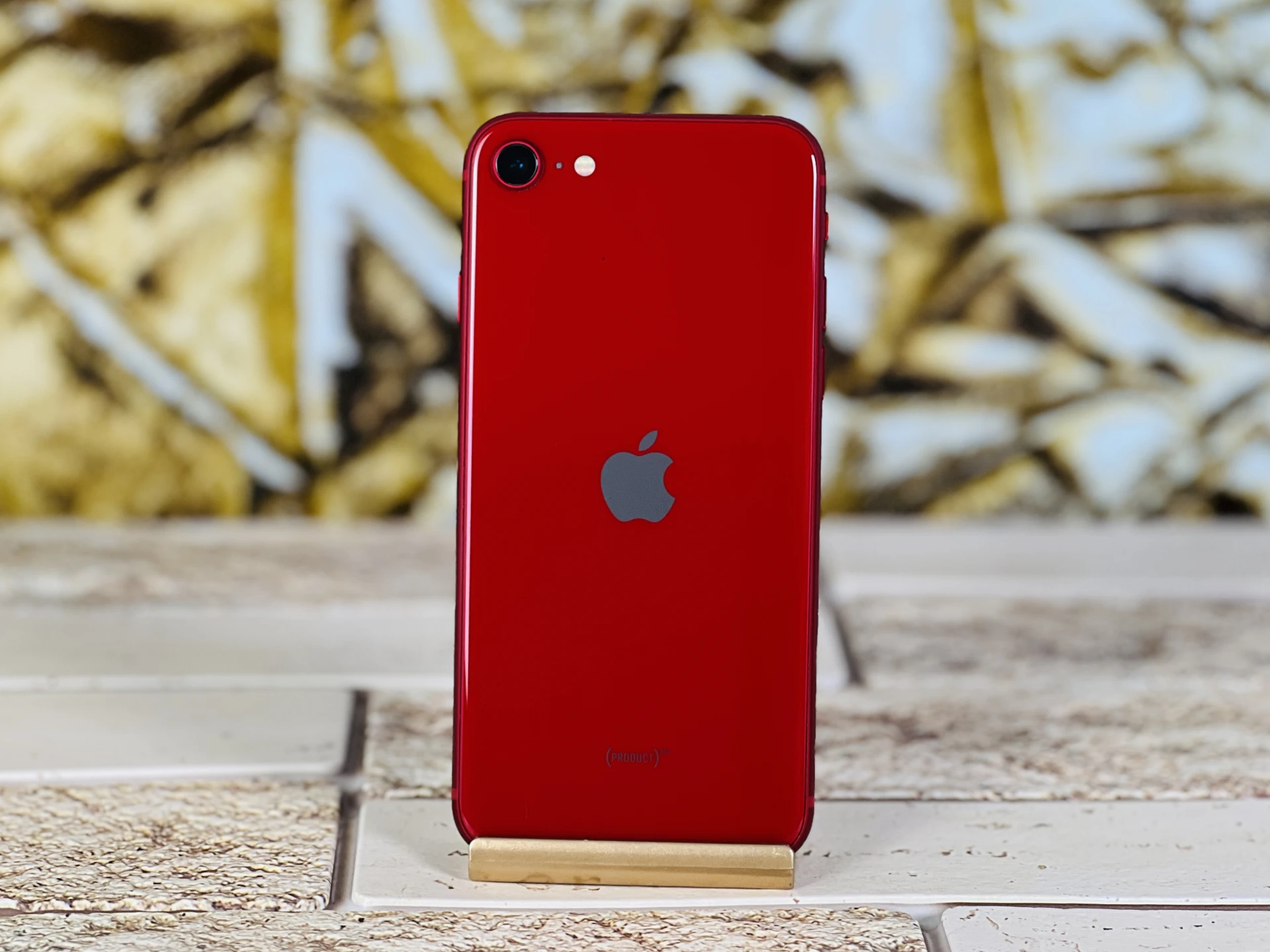 iPhone SE (2020) 128 GB PRODUCT RED szép állapotú - 12 HÓ GARANCIA