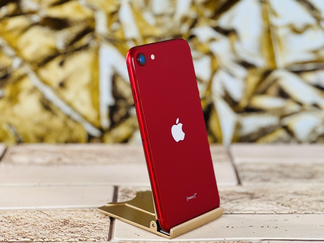 iPhone SE (2020) 128 GB PRODUCT RED szép állapotú - 12 HÓ GARANCIA