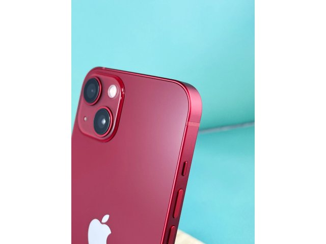 !! 1 ÉV GARANCIA !! iPhone 13 Mini PRODUCT RED 128 GB – TRU8303 – 100% AKKU