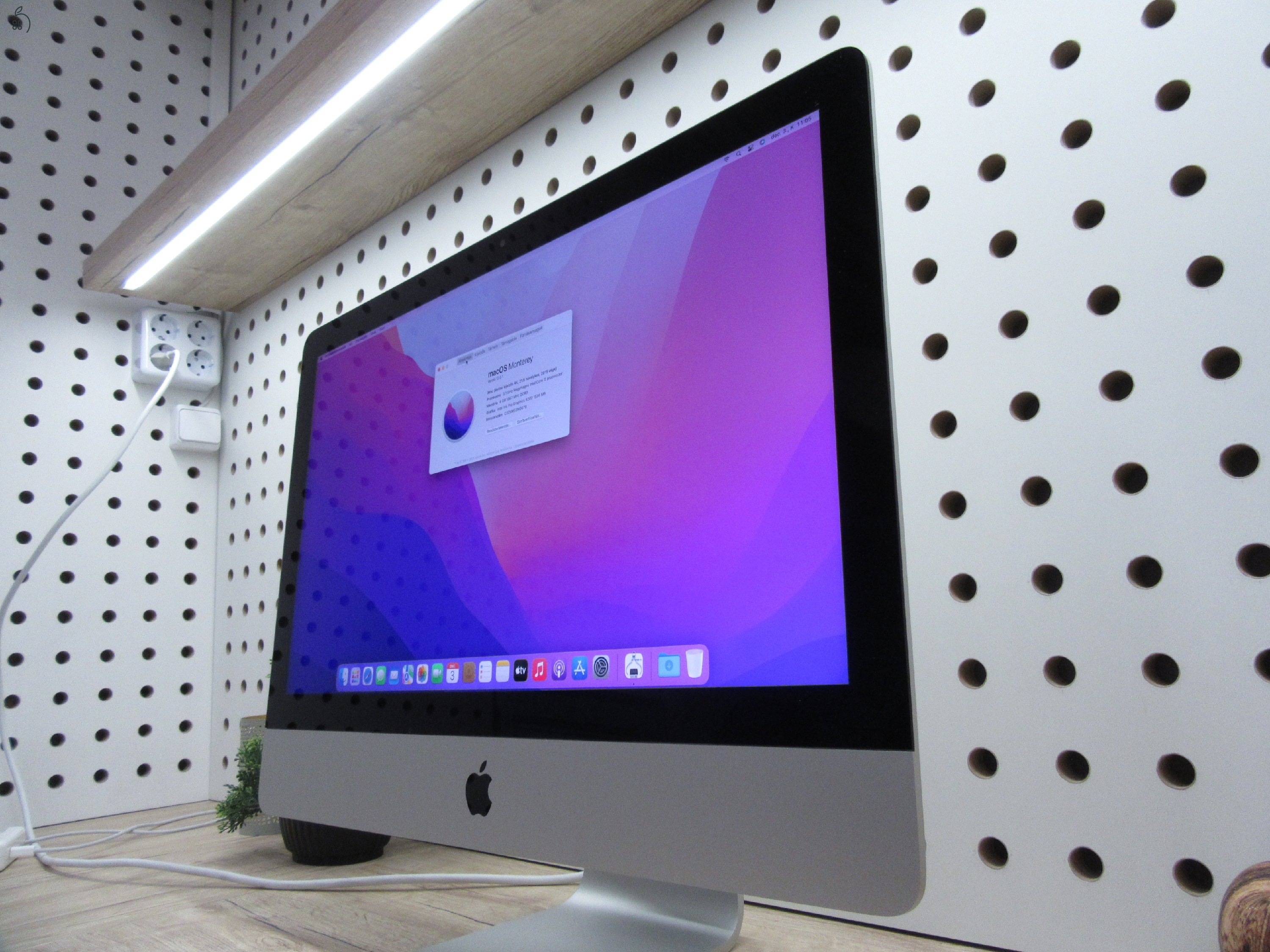 Apple iMac 21,5 - 2015 vége - Használt, karcmentes