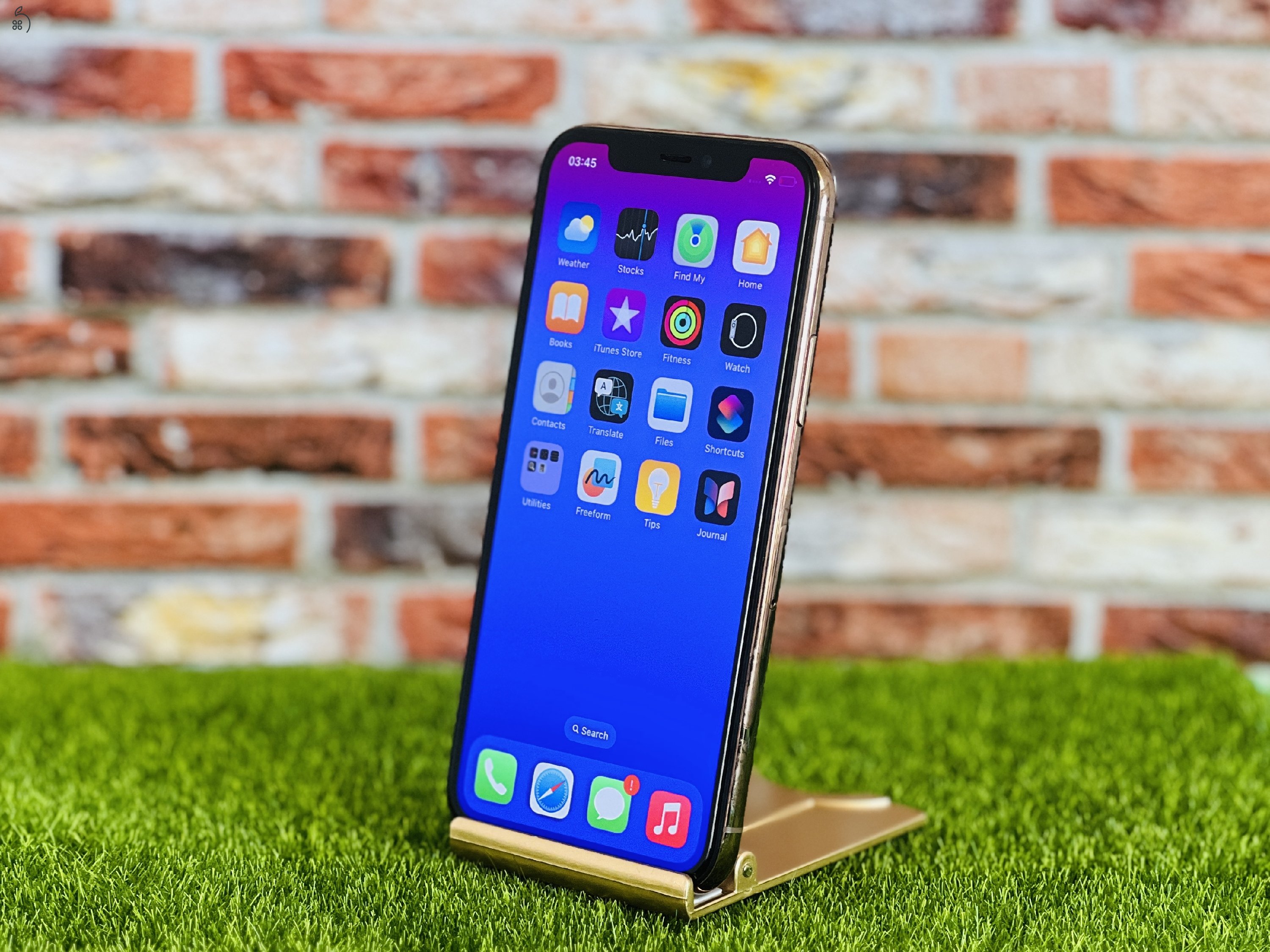 iPhone 11 Pro 256 GB Gold 100% akku szép állapotú - 12 HÓ GARANCIA - 437