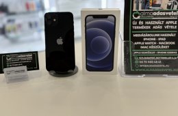 iPhone 12 128GB Fekete Vodafone Újszerű/1-3 hónap gar./p3895/