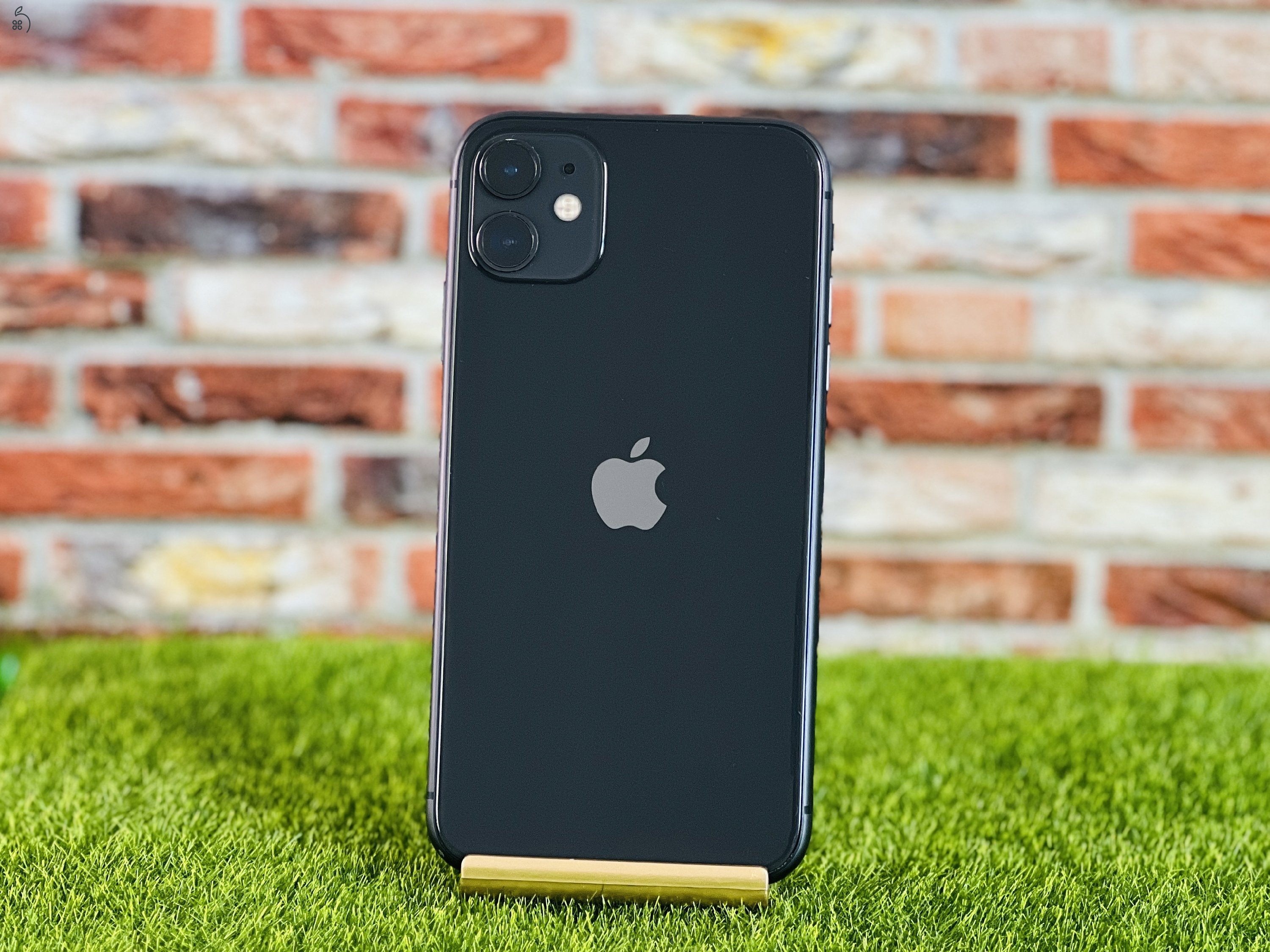 iPhone 11 64 GB Black 100% akku szép állapotú - 12 HÓ GARANCIA - 425