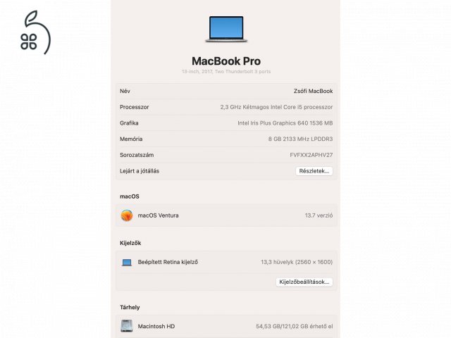 MacBook Pro Retina 2017