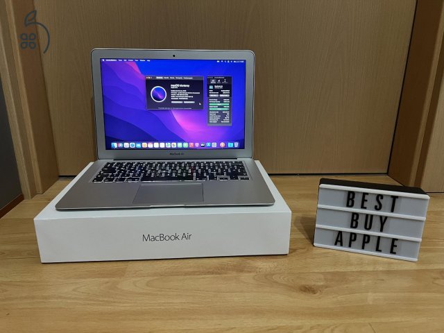 2017 MacBook Air 13 / i5 1.8 GHz / 8GB / 128GB SSD / Magyar / 91% Aksi / Korrekt Áron Eladó ! ! !