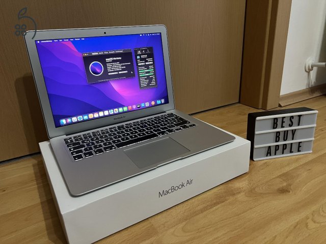 2017 MacBook Air 13 / i5 1.8 GHz / 8GB / 128GB SSD / Magyar / 91% Aksi / Korrekt Áron Eladó ! ! !