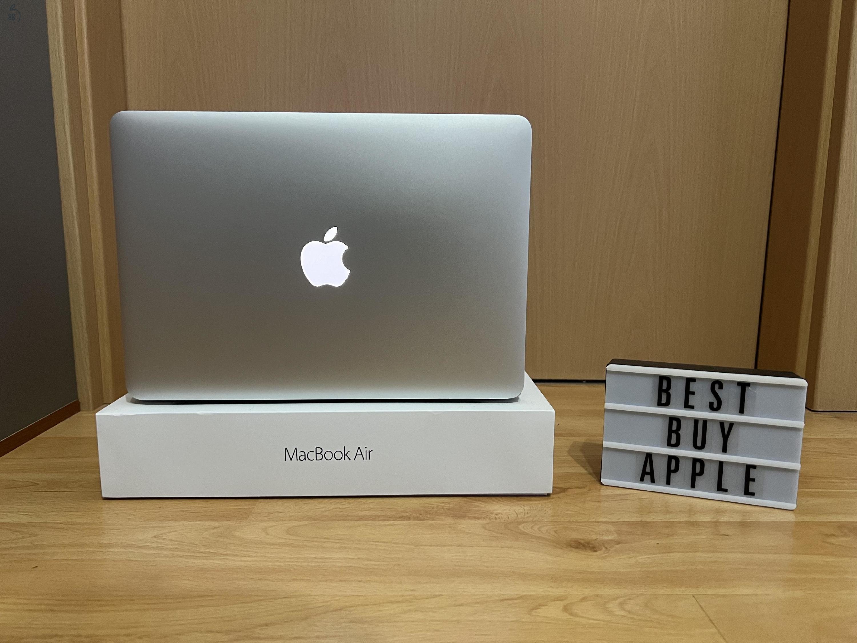 2017 MacBook Air 13 / i5 1.8 GHz / 8GB / 128GB SSD / Magyar / 91% Aksi / Korrekt Áron Eladó ! ! !