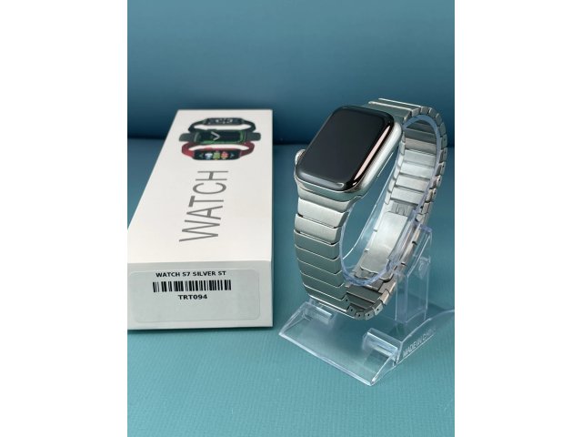 !! 1 ÉV GARANCIA !! Apple Watch Series 7 S7 45mm Wifi+Cell Stainless Steel – TRT094