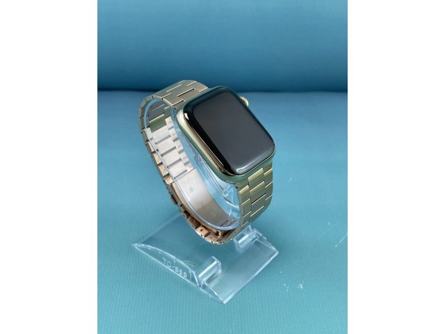 !! 1 ÉV GARANCIA !! Apple Watch Series 7 S7 45mm Wifi+Cell Stainless Steel Gold – TRT117