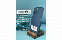 !! 1 ÉV GARANCIA !! iPhone 12 Pro Max Pacific Blue 256 GB – BM20596 – 100% AKKU