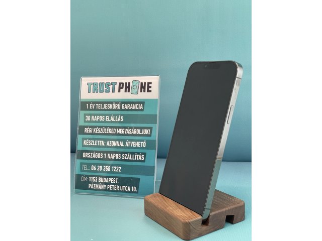 !! 1 ÉV GARANCIA !! iPhone 13 Pro Max Graphite 128 GB – TRU8386 – 100% AKKU