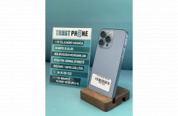 !! 1 ÉV GARANCIA !! ! KARÁCSONYI AKCIÓ ! iPhone 13 Pro Blue 128 GB – TRT163 – 100% AKKU