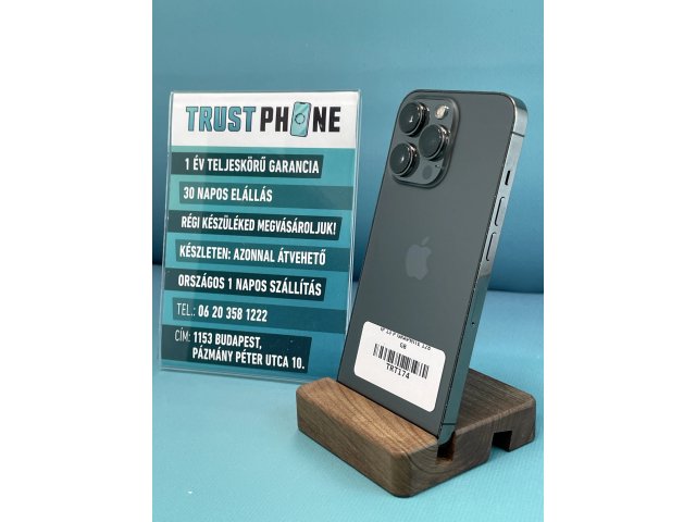 !! 1 ÉV GARANCIA !! iPhone 13 Pro Graphite 128 GB – TRT174 – 100% AKKU