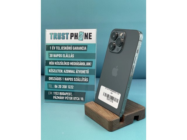 !! 1 ÉV GARANCIA !! iPhone 13 Pro Graphite 128 GB – TRT175 – 100% AKKU