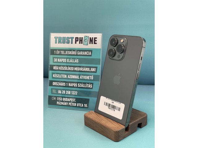 !! 1 ÉV GARANCIA !! iPhone 13 Pro Graphite 128 GB – TRT176 – 100% AKKU