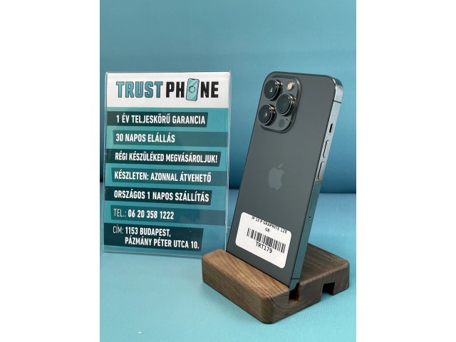 !! 1 ÉV GARANCIA !! ! KARÁCSONYI AKCIÓ ! iPhone 13 Pro Graphite 128 GB – TRT179 – 100% AKKU