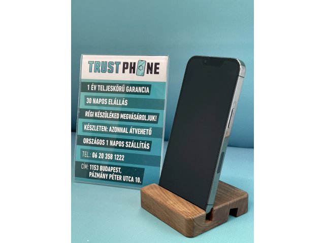 !! 1 ÉV GARANCIA !! iPhone 13 Pro Graphite 128 GB – TRT181 – 100% AKKU