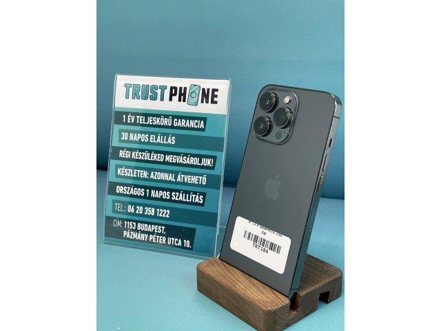 !! 1 ÉV GARANCIA !! iPhone 13 Pro Graphite 256 GB – TRT184 – 100% AKKU