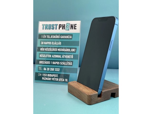 !! 1 ÉV GARANCIA !! iPhone 13 Blue 256 GB – TRT199 – 100% AKKU