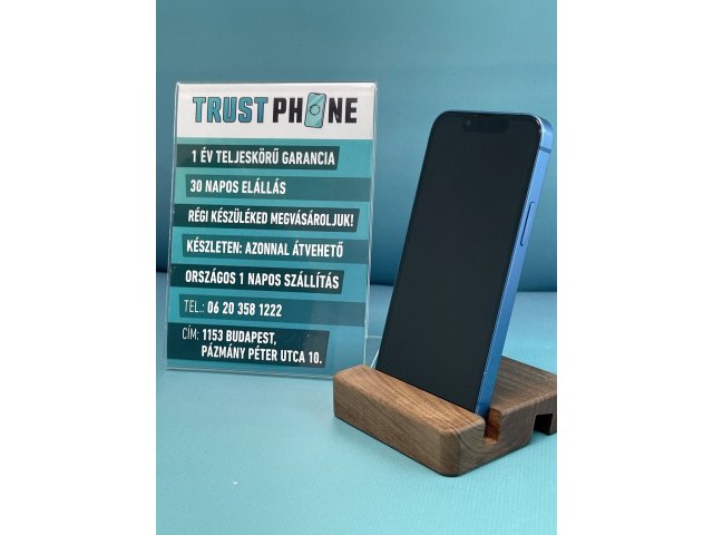 !! 1 ÉV GARANCIA !! iPhone 13 Mini Blue 256 GB – TRT207 – 100% AKKU